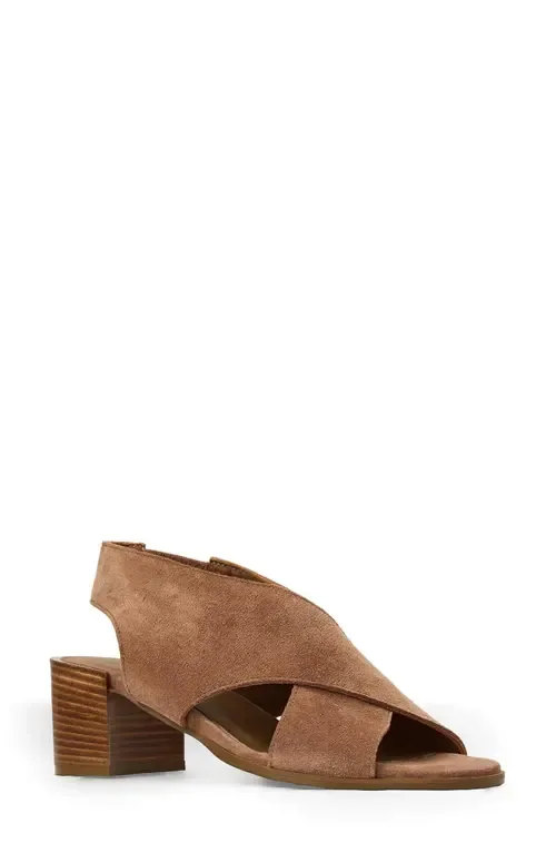 Dovera Weatherproof Sandal in Clay Suede