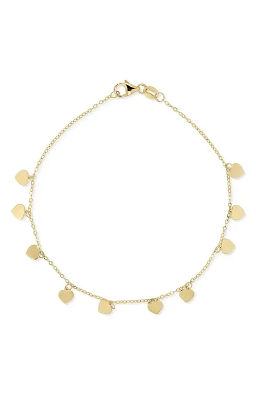 Fringe Heart Chain Bracelet by Bony Levy