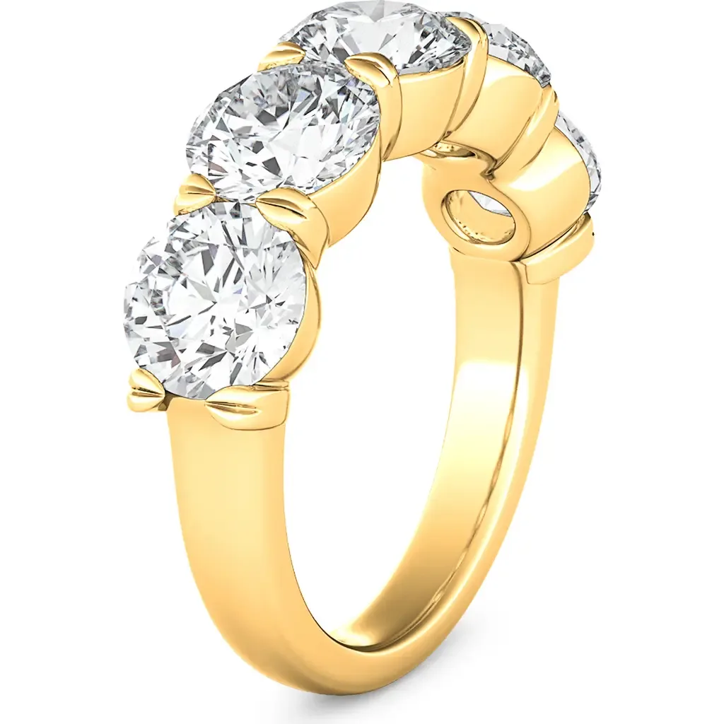 5-Stone Lab Created Diamond Anniversary Ring
