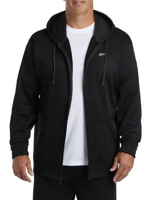 Performance Zip-Front Hoodie by Reebok