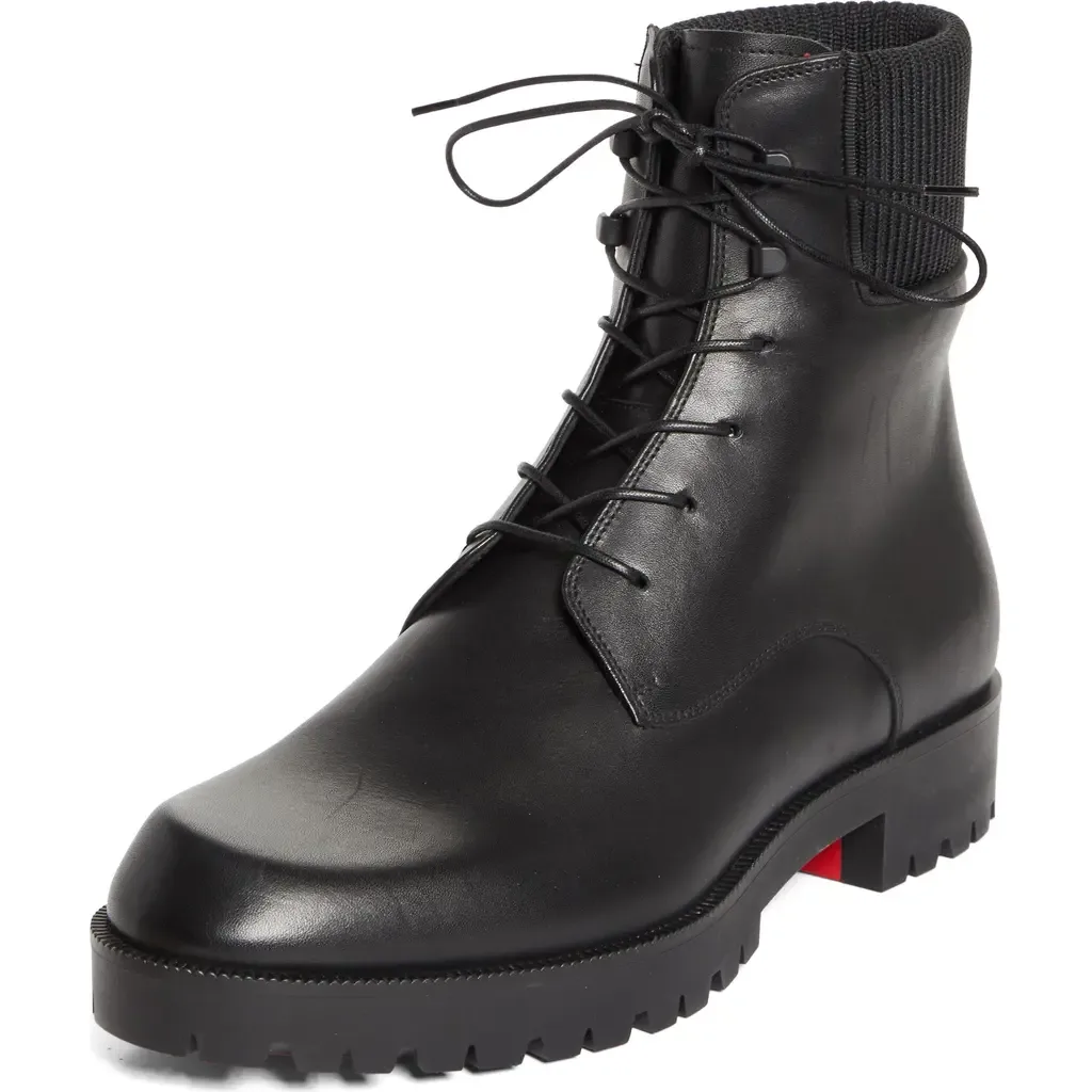 Trapman TCT 2 Rib Cuff Boot by Christian Louboutin