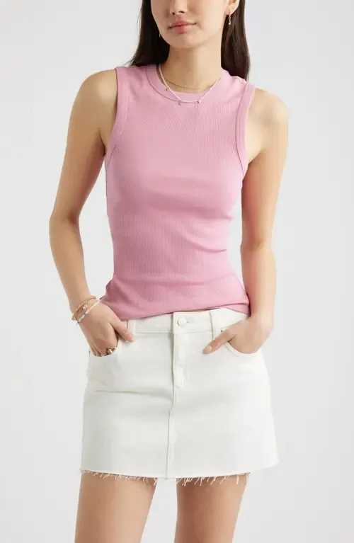 Crewneck Rib Tank by BP.