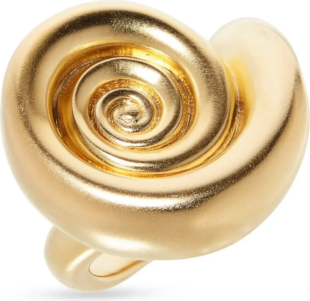 Spiral Statement Ring by Missoma