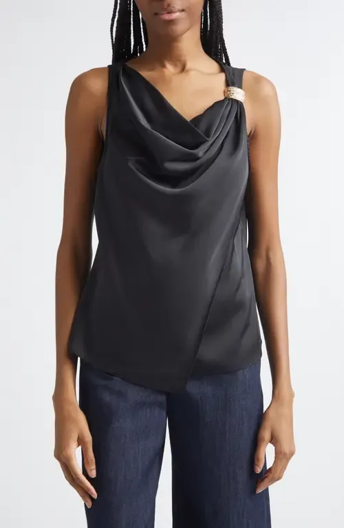 Bangle Elora Satin Top by Cinq à Sept