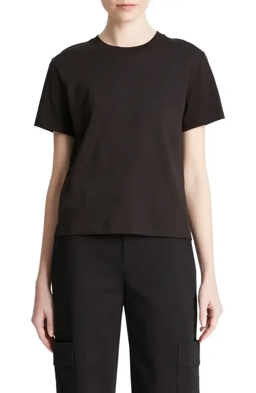 Pima Cotton Crewneck T-Shirt