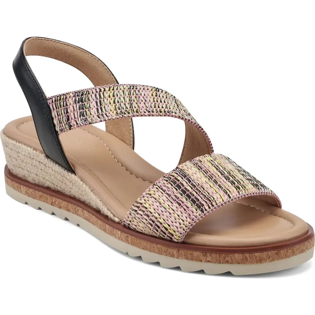 Sabina Wedge Sandal by Easy Spirit