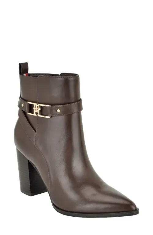 Midna Faux Leather Bootie by Tommy Hilfiger