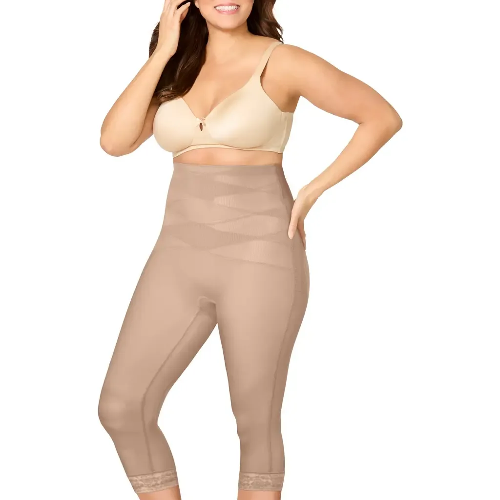 Power Shaper Firm Control High Waist Capri Shaper by Secret Solutions