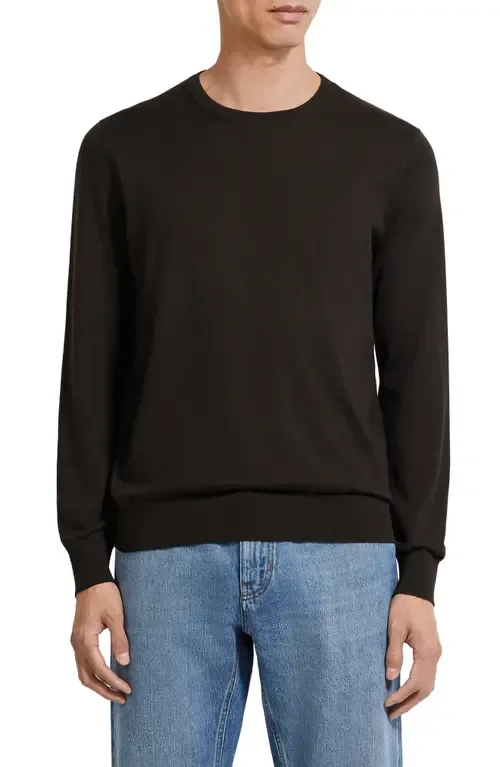 Cashseta Mélange Cashmere & Silk Sweater by ZEGNA