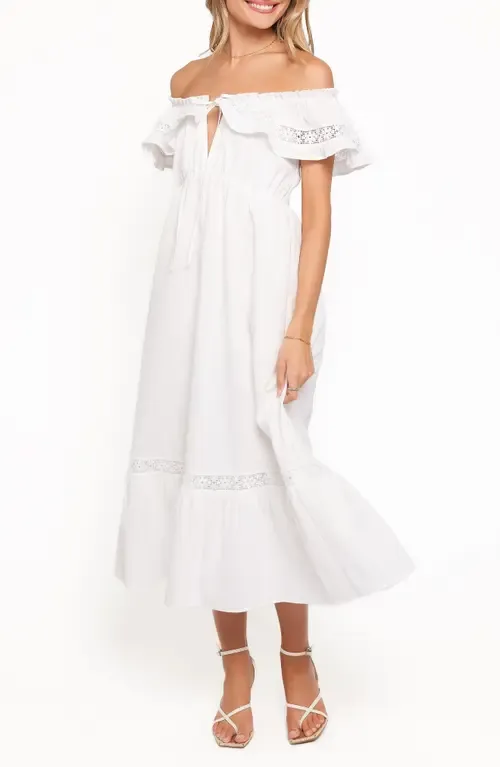 Janelle Off the Shoulder Dress by Petal & Pup