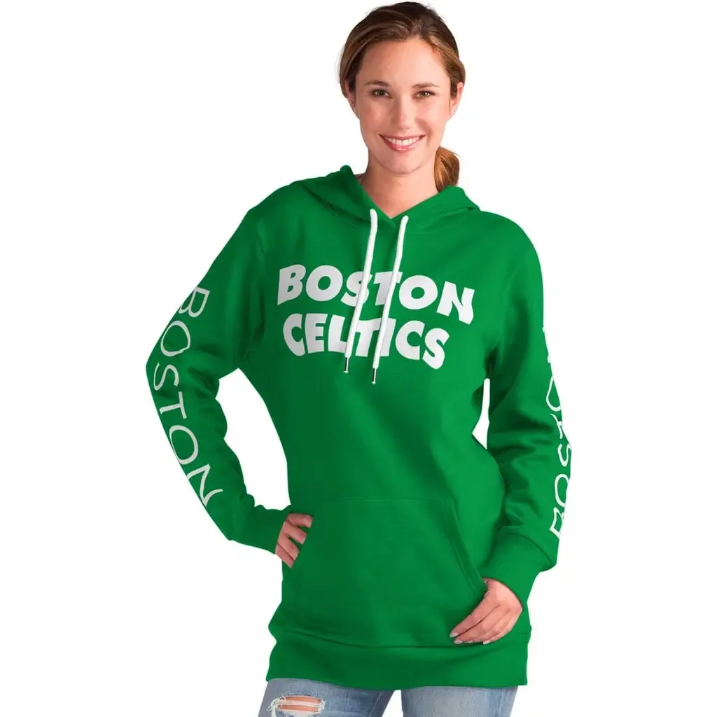 G-III 4Her by Carl Banks Boston Celtics Base Coach Pullover Hoodie by G-III 4HER BY CARL BANKS