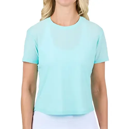 Staples Mesh Short Sleeve Tennis Shirt