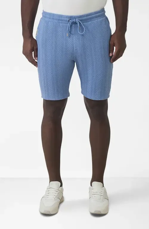 Tanami Textured Stretch Slim Shorts by MAUVAIS
