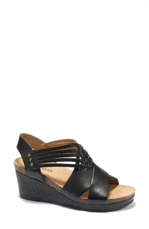Gianna Wedge Sandal by Hälsa Footwear