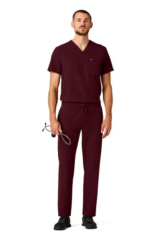 Rhodes 7-Pocket Straight Leg Scrub Pant by JAANUU