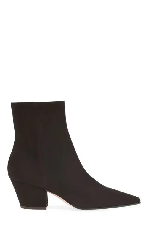 Keinna Bootie 55 Booties in Brown Suede by Gianvito Rossi