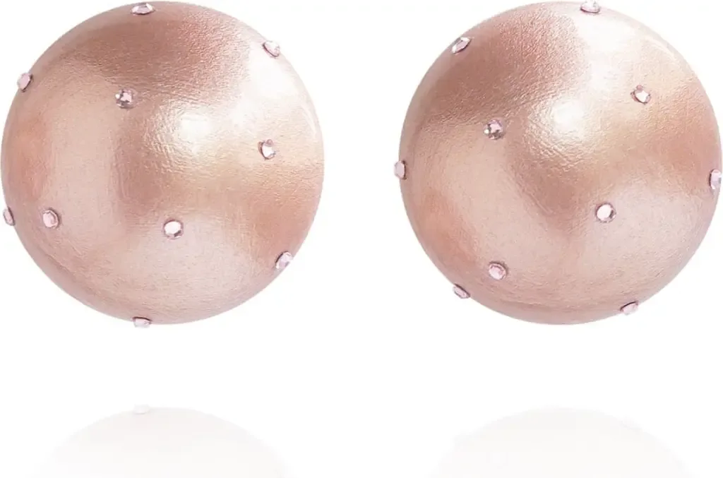 Gaia Crystal Midi Earrings by Saulė Label