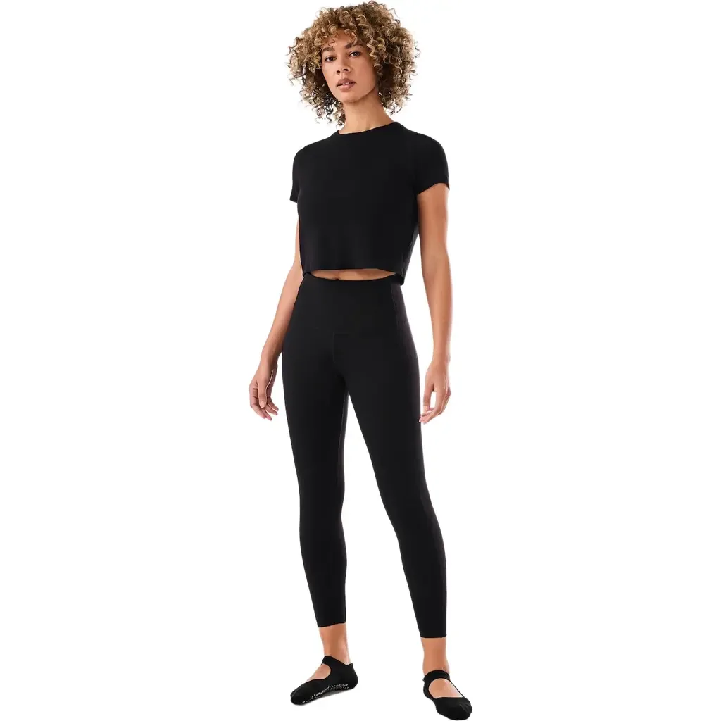 High Waisted Pocket 7/8 Legging by Tavi