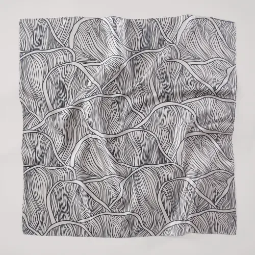 Umbra Bloom Silk Scarf by Chuks Collins x Lush Decor