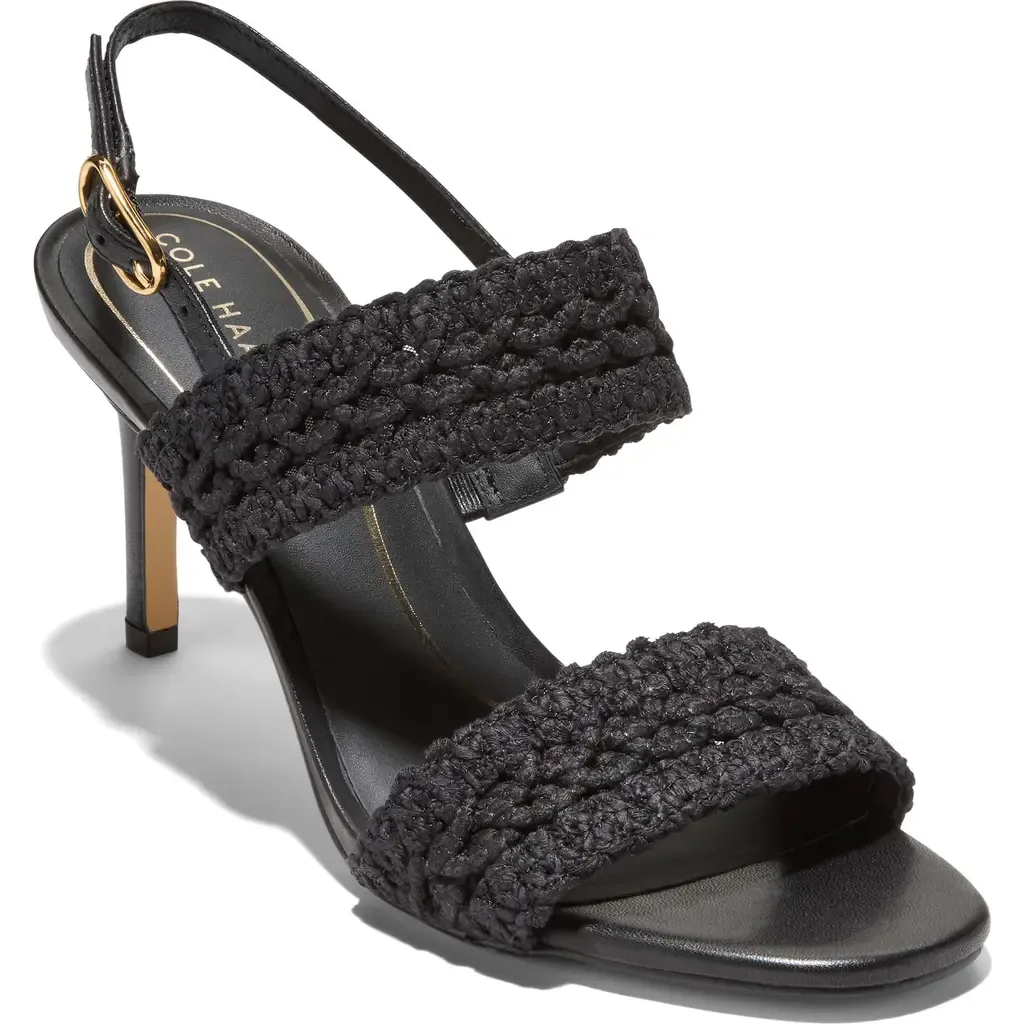 Harlan Woven Double Band Slingback Sandal by Cole Haan