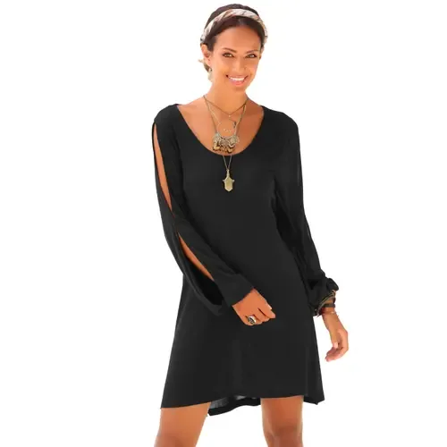 Cold Shoulder Dress by LASCANA