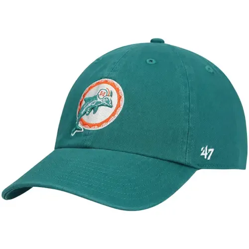 '47 Teal Miami Dolphins Clean Up Legacy Adjustable Hat by '47