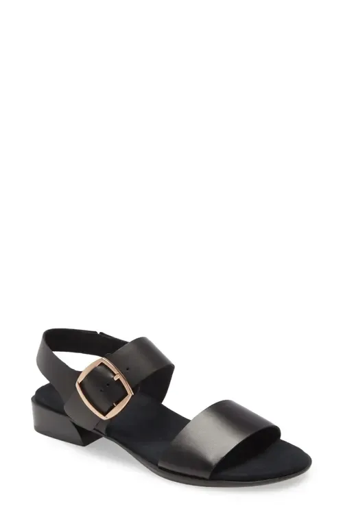 Cleo Sandal - Multiple Widths Available in Saddle Leather