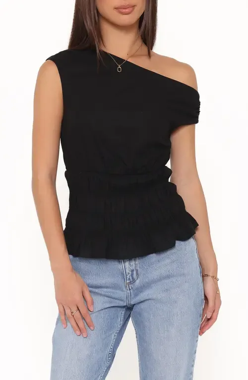 Lia One-Shoulder Top by Petal & Pup