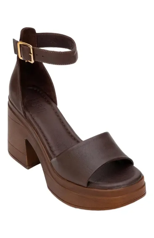Margot Leather Platform Sandal by Forever & Always Shoes