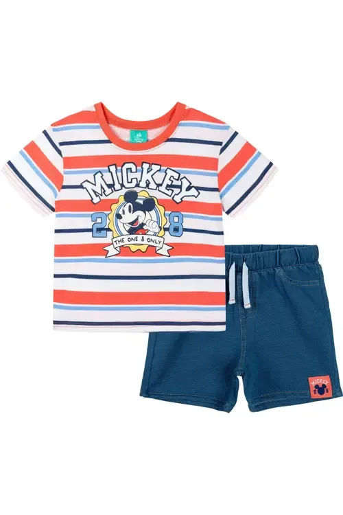 Mouse French Terry 2-Piece T-Shirt and Shorts Set by Disney