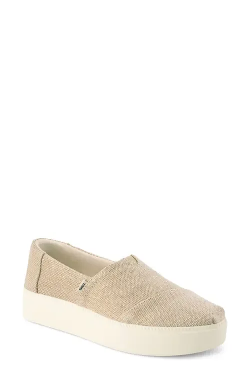 Asher Platform Slip-On Sneaker by TOMS