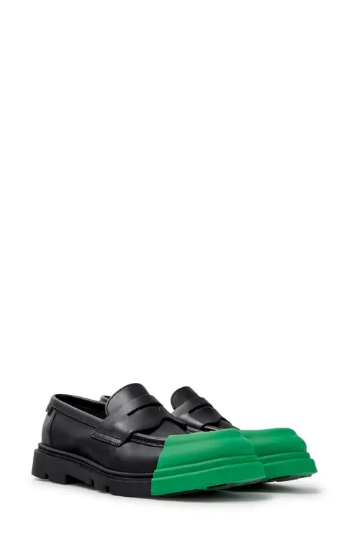 Junction Cap Toe Penny Loafer by Camper