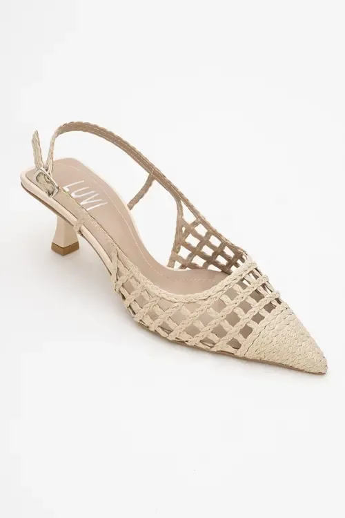 Heaven Knitted Pointed Toe Pump by Prologue Shoes