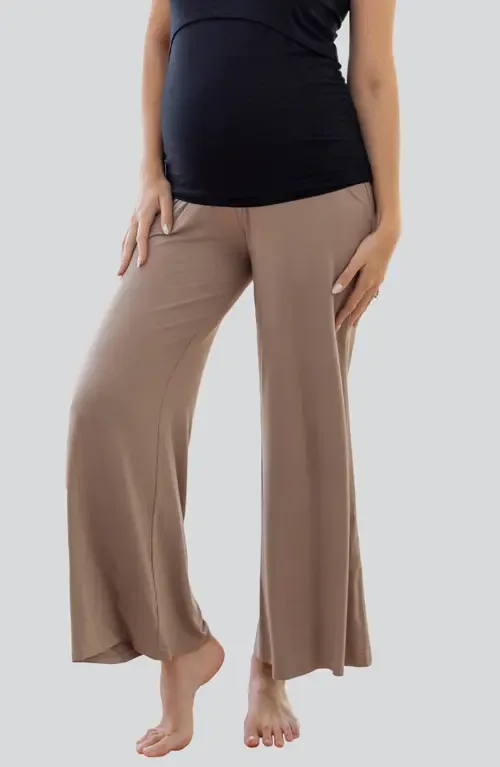 Wide Leg Maternity Pants by Angel Maternity