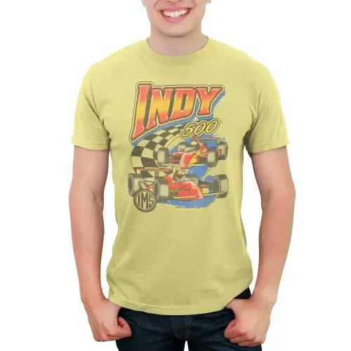 Retro Race Short Sleeve Graphic T-Shirt