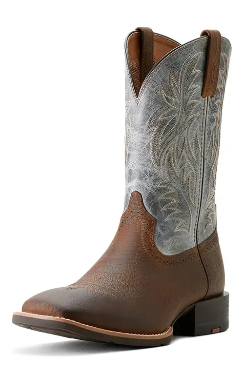 Sport Wide Square Toe Cowboy Boot by Ariat