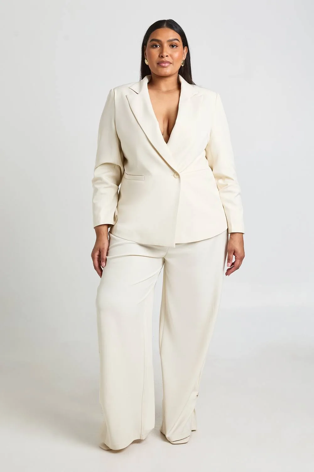 Gold Trim Tailored Trouser by boohoo