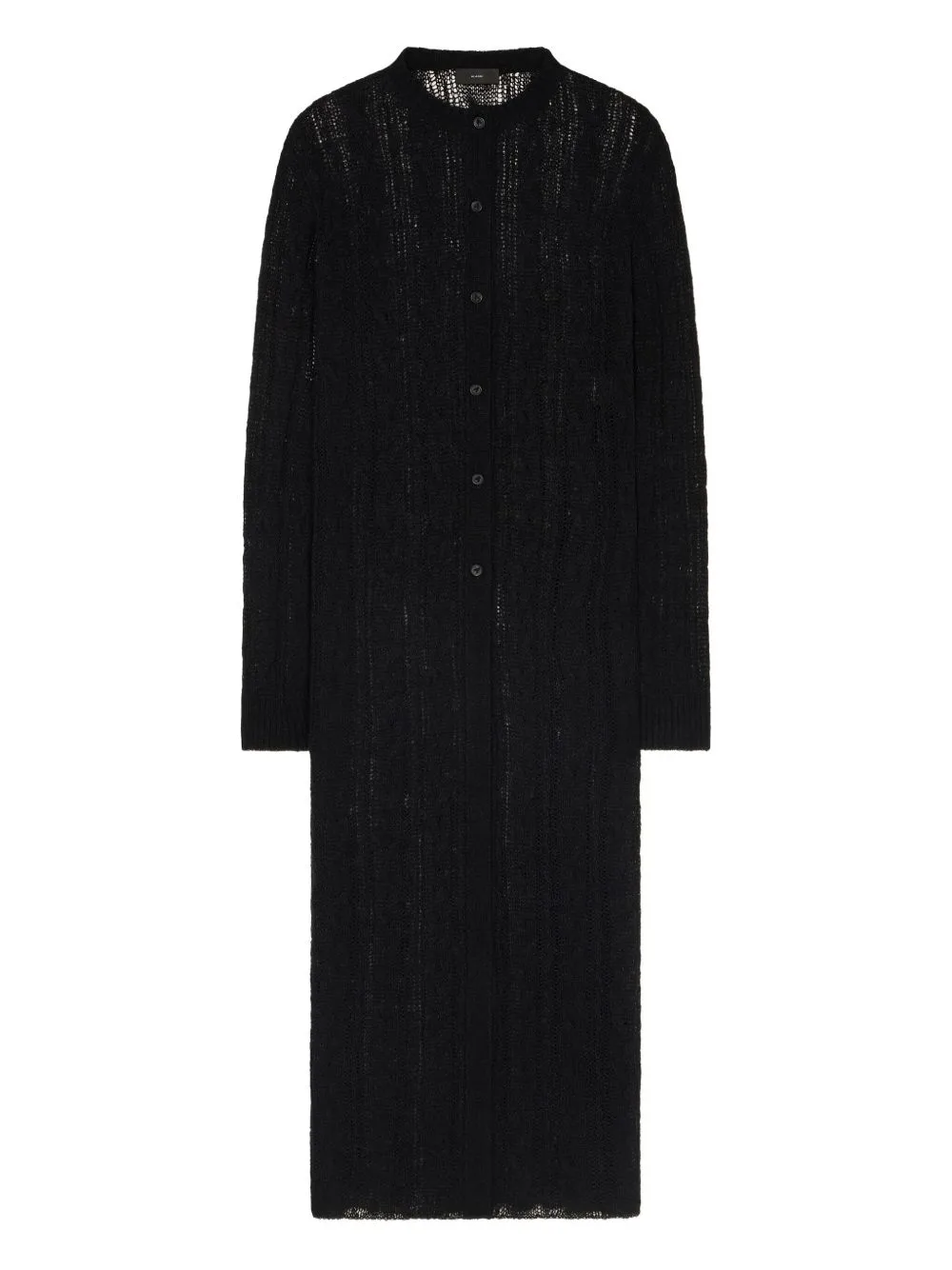 Button-Front Open-Knit Cardigan by Alanui