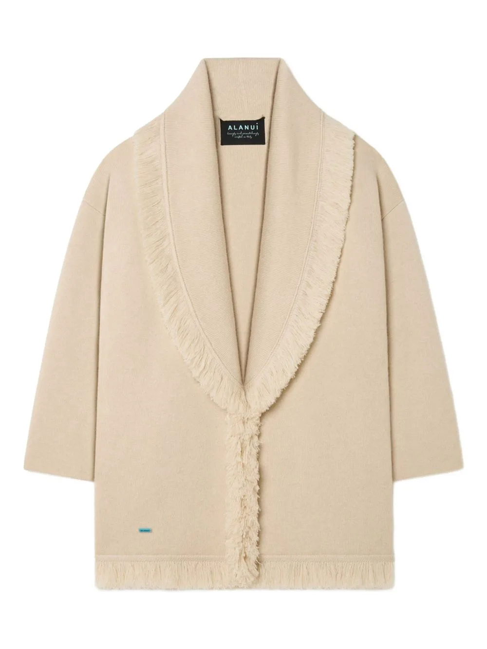 Fringed Finest Coat by Alanui
