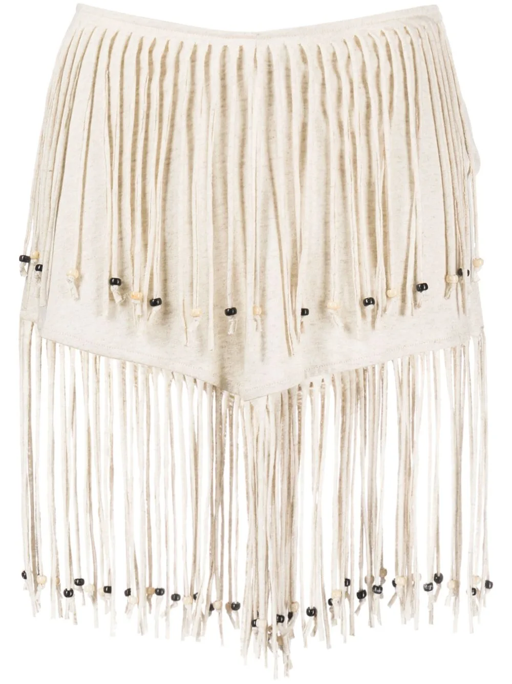 Monsoon Fringed Miniskirt by Alanui