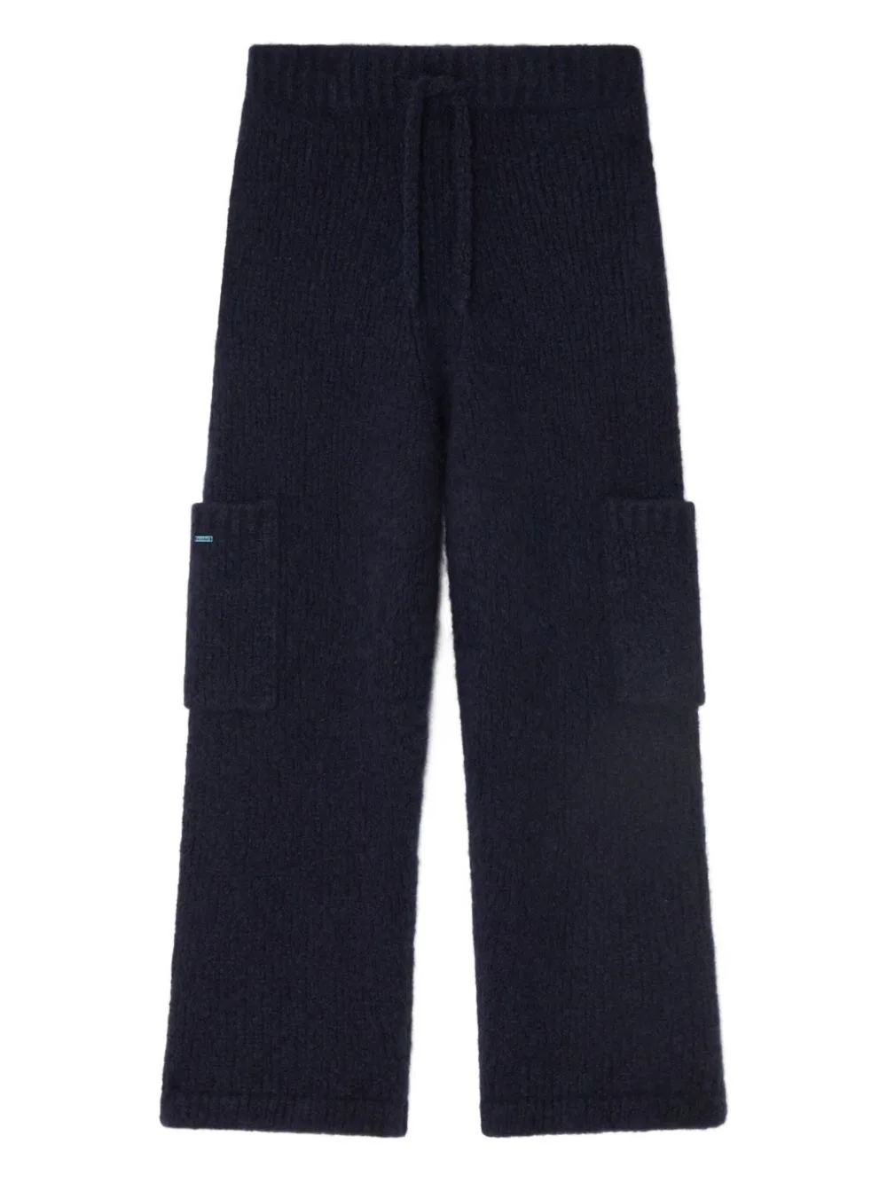 Patch-Pocket Knitted Trousers by Alanui