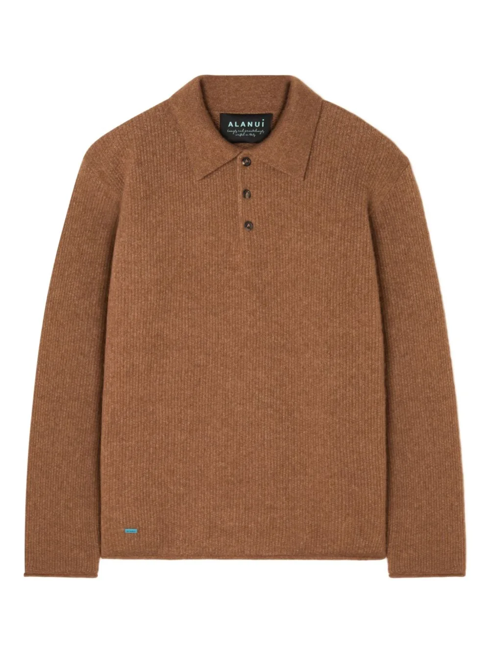 Cashmere Blend Polo Shirt by Alanui