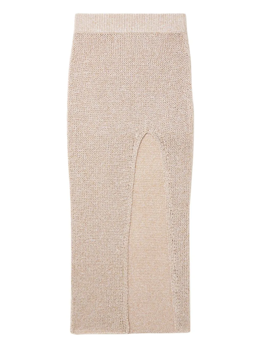 Knitted Beach Skirt by Alanui