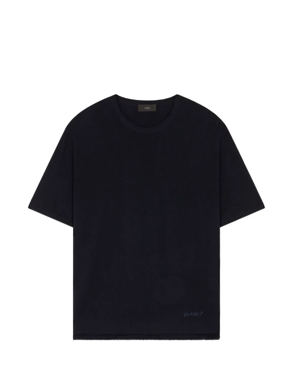 Fringed Embroidered T-Shirt by Alanui