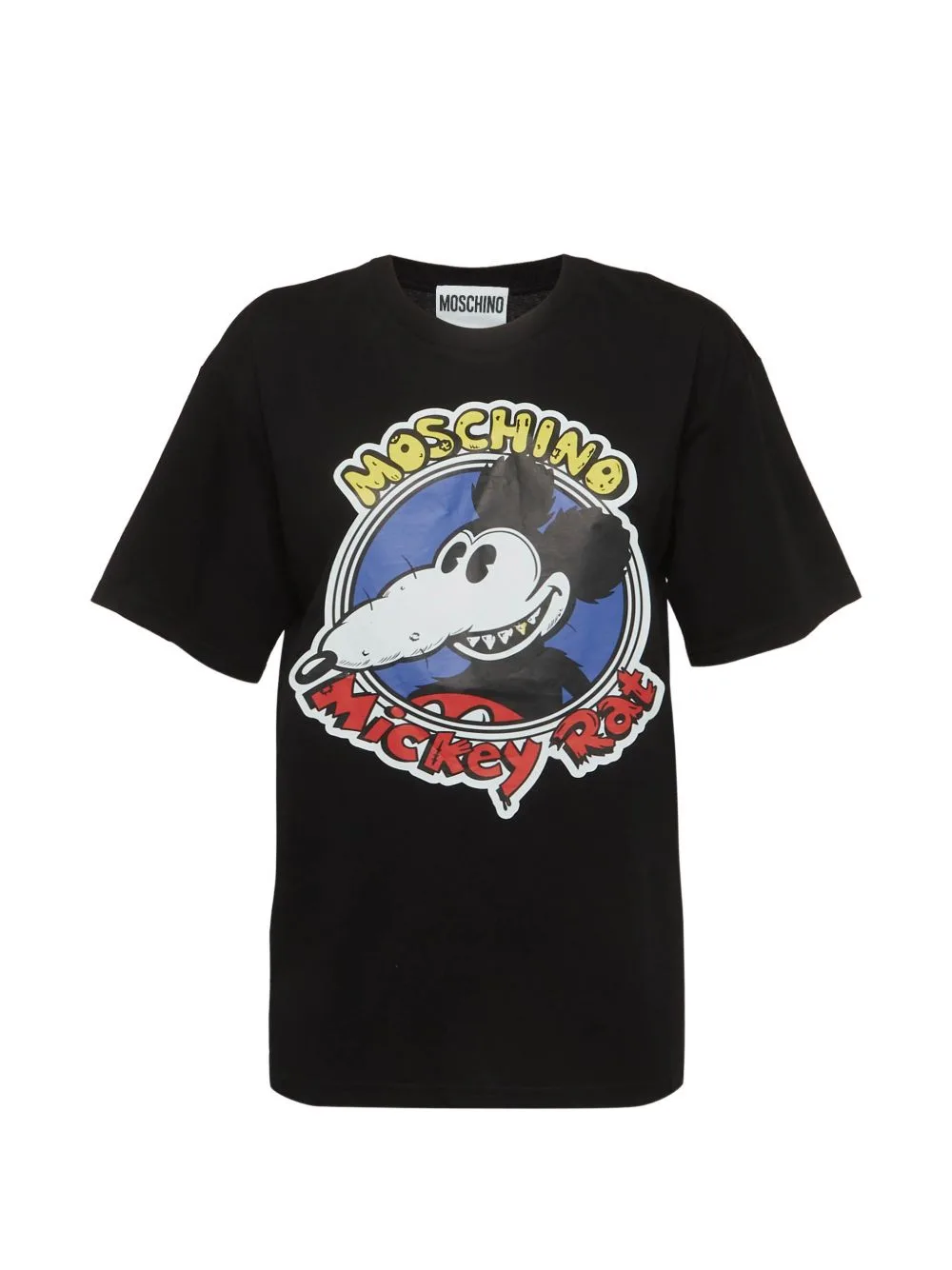 Mickey Rat T-Shirt by Moschino Pre-Owned