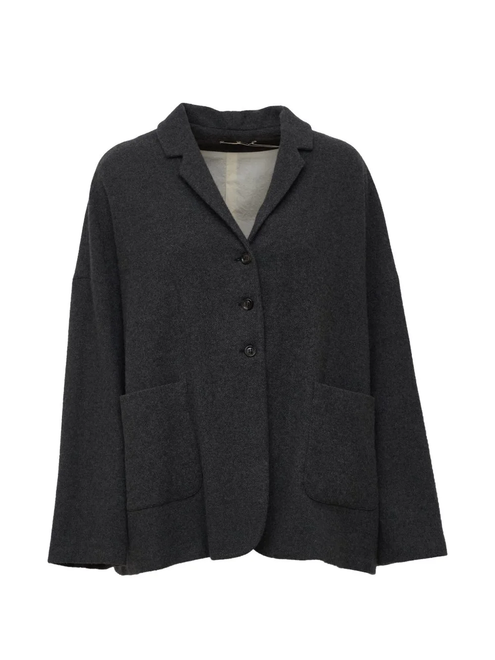 Oversized Single-Breasted Blazer by Apuntob