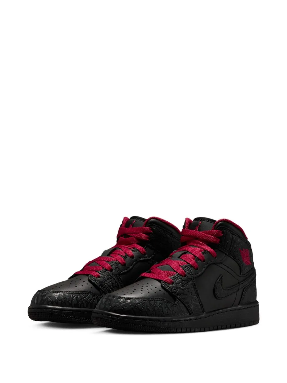Air Jordan 1 Mid SE Sneakers by Jordan Kids