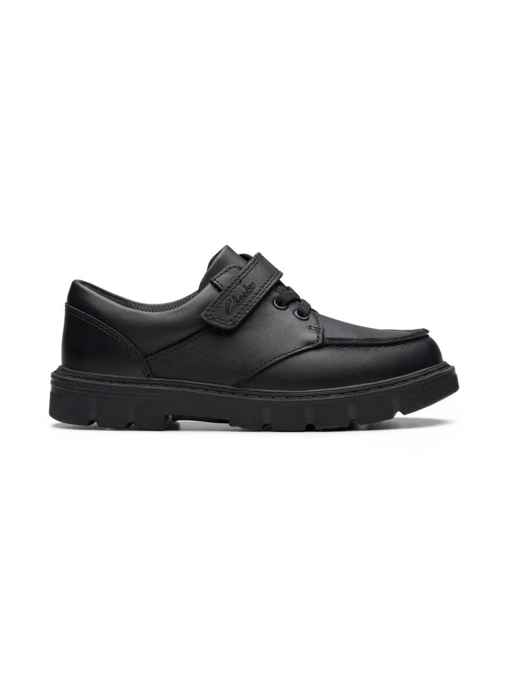Lorcam Edge Leather Sneakers by Clarks Kids