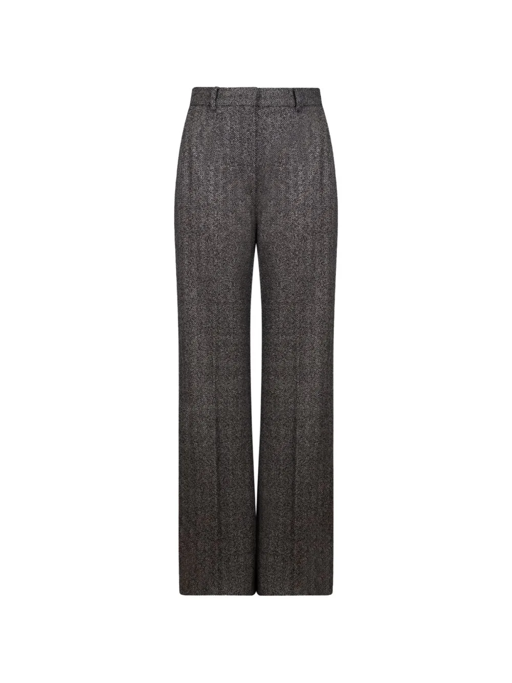 Herringbone-Pattern Trousers by Max Mara