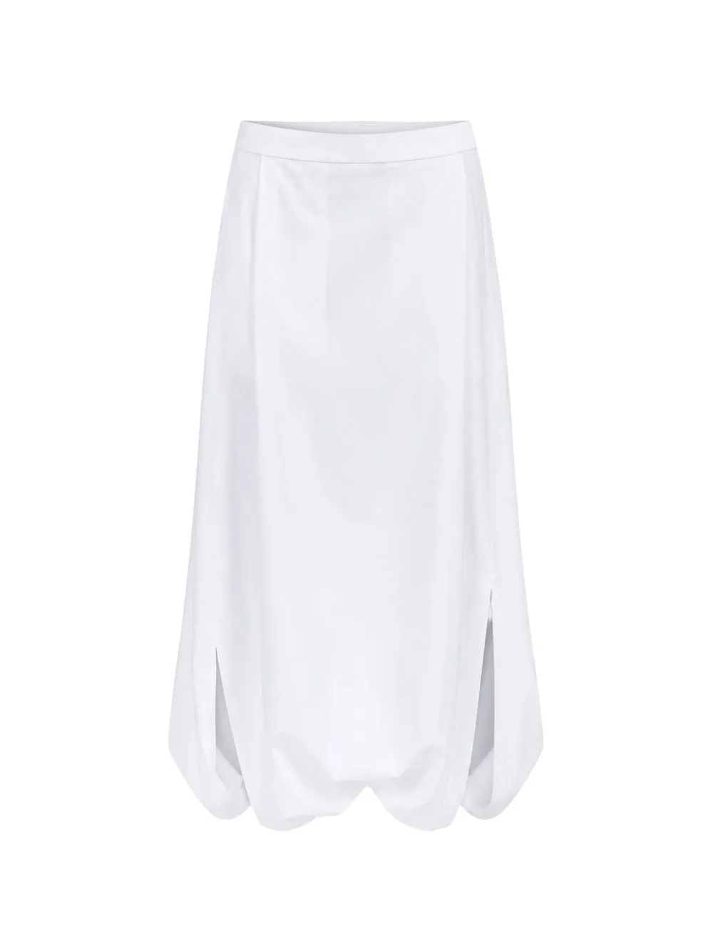 Jalousie Bubble Midi Skirt by Tibi